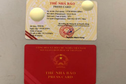 Tin tức trong ngày - Mua thẻ nhà báo giả giá 2,5 triệu đồng, đối tượng bị tạm giữ hình sự