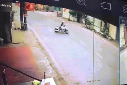 Chuyện lạ quanh ta - Video: Bị trâu điên truy đuổi, cô gái trẻ hoảng hốt "quay xe"