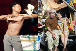 Đời sống Showbiz - "Chàng trai múa lửa" lấy vợ làm bảo vệ lương 5 triệu/tháng, giờ ở nhà 7 tỷ