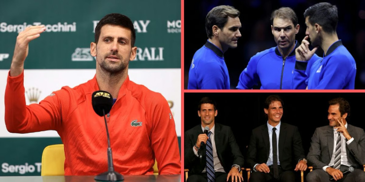 Djokovic đôi lúc cảm thấy "tức giận" vì sinh cùng thời Nadal, Federer, nhưng anh cũng coi đây là vinh dự lớn