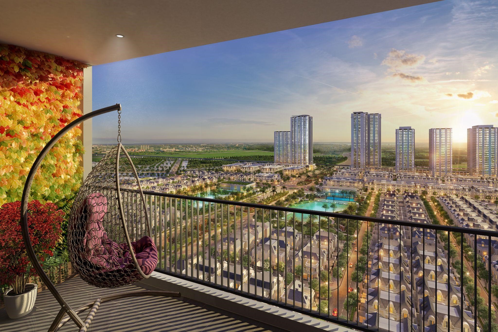 Khơi nguồn cảm hứng mỗi sáng thức dậy với khoảng không xanh mát. (Ảnh: Anlac Group)