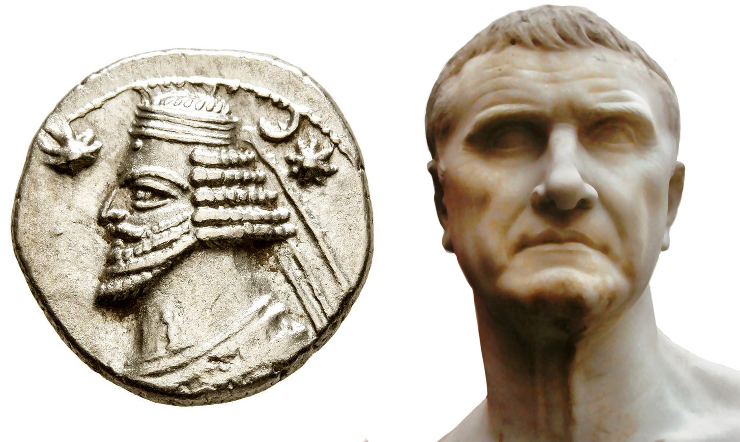 Bức tượng tướng La Mã&nbsp;Marcus Licinius Crassus. Ảnh: WH