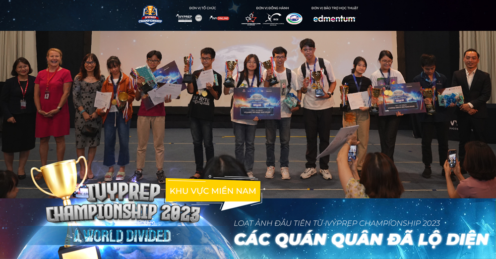 Học sinh Việt Nam tranh biện tiếng Anh học thuật trực tiếp tại Gala IvyPrep Championship 2023 - 3
