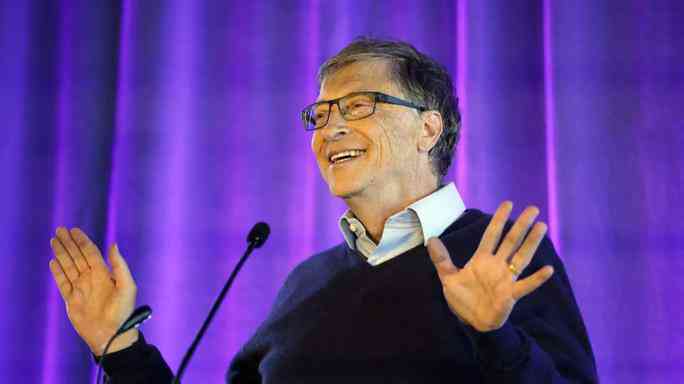 Tỉ phú Bill Gates. Ảnh: AP