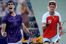 Trực tiếp tennis Miami Open ngày 3: Alcaraz - Rublev xuất trận, Zverev cẩn trọng