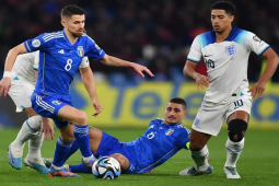 Bóng đá - Trực tiếp bóng đá Italia - Anh: Bảo vệ thành quả (Vòng loại EURO 2024) (Hết giờ)