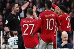 Bóng đá - MU vạ lây vụ Mitrovic đẩy trọng tài, SAO "Quỷ đỏ" nào lĩnh án?