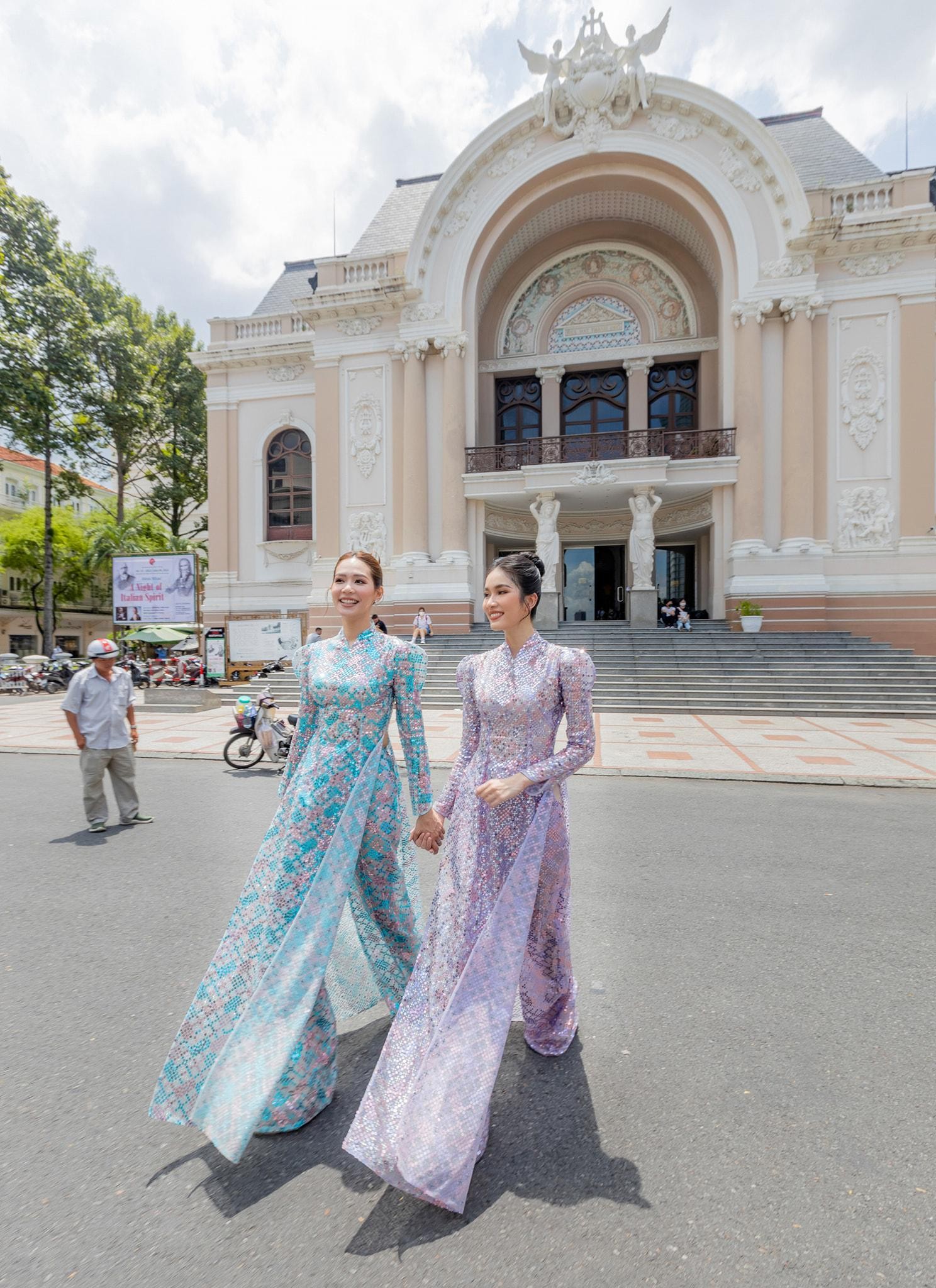 Dân mạng phàn nàn vì người đẹp Thái Lan diện áo dài xuyên thấu khi đến Việt Nam - 10