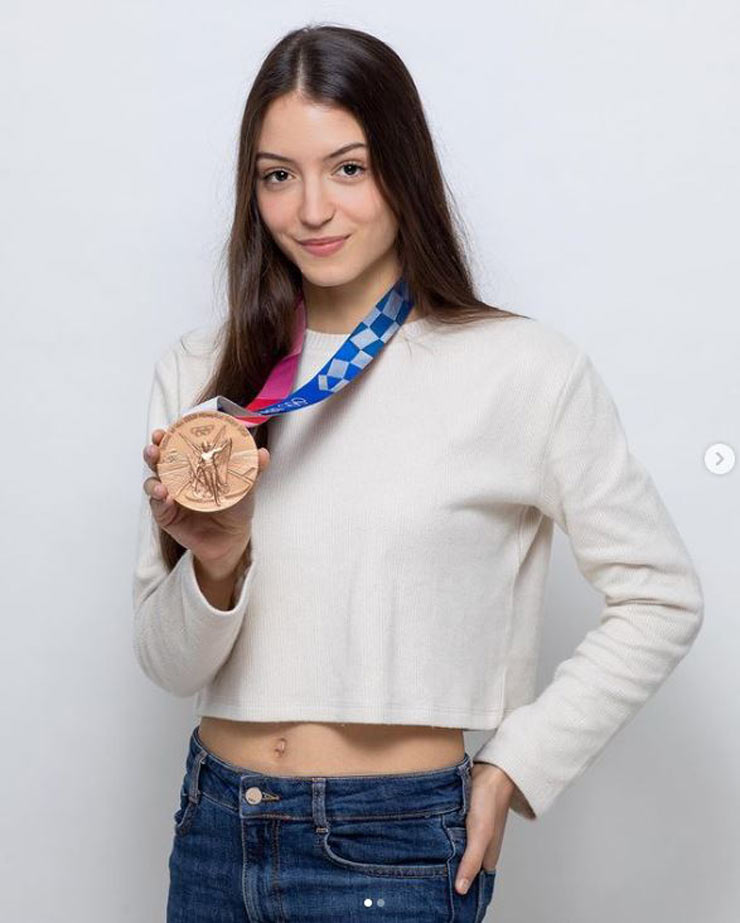 Avishag Semberg giành tấm huy chương lịch sử cho Israel ở Olympic Tokyo 2020