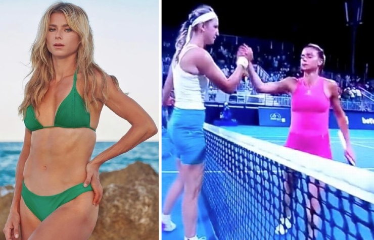 Camila Giorgi gây tranh cãi vì tỏ thái độ sau trận thua&nbsp;Azarenka