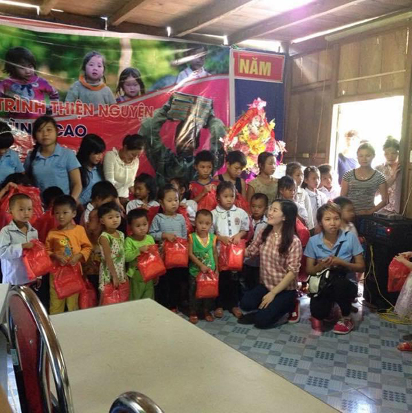 Hoạt động thiện nguyện mong muốn làm một điều gì đó, dù nhỏ bé đến với trẻ em vùng cao
