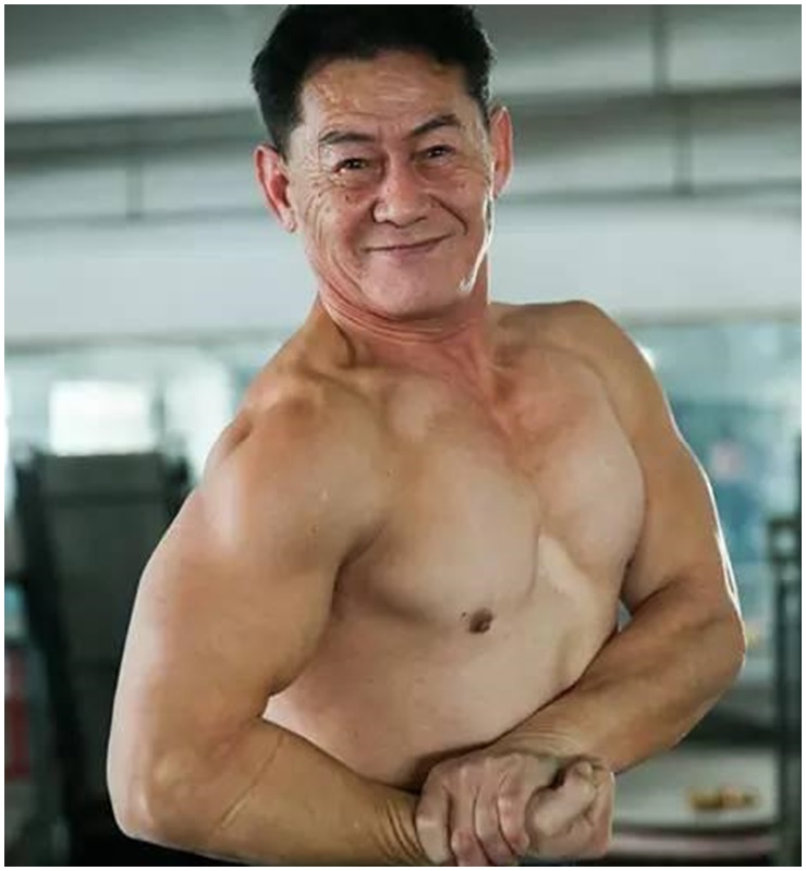 Ông&nbsp;Zhang đã tập gym được hơn 40 năm.