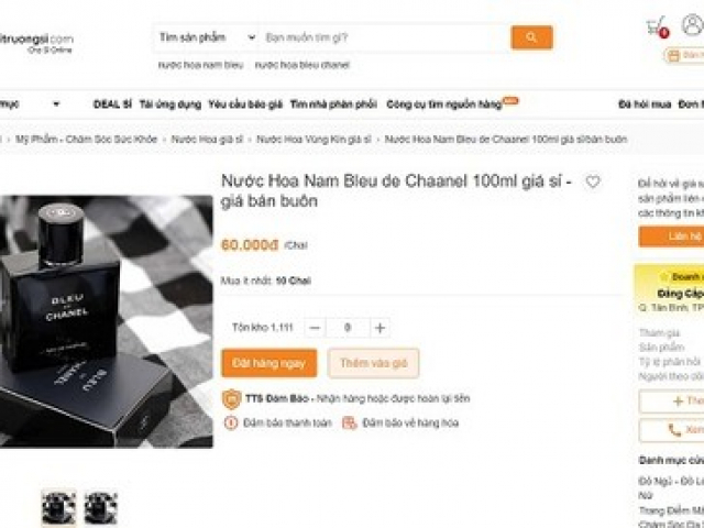 Thị trường - Tiêu dùng - Tràn lan nước hoa nhái hàng hiệu