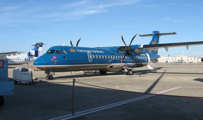 ATR-72 là dòng máy bay chở khách hạng nhẹ 2 động cơ turbine cánh quạt hoạt động trên những tuyến đường ngắn (ảnh minh họa).