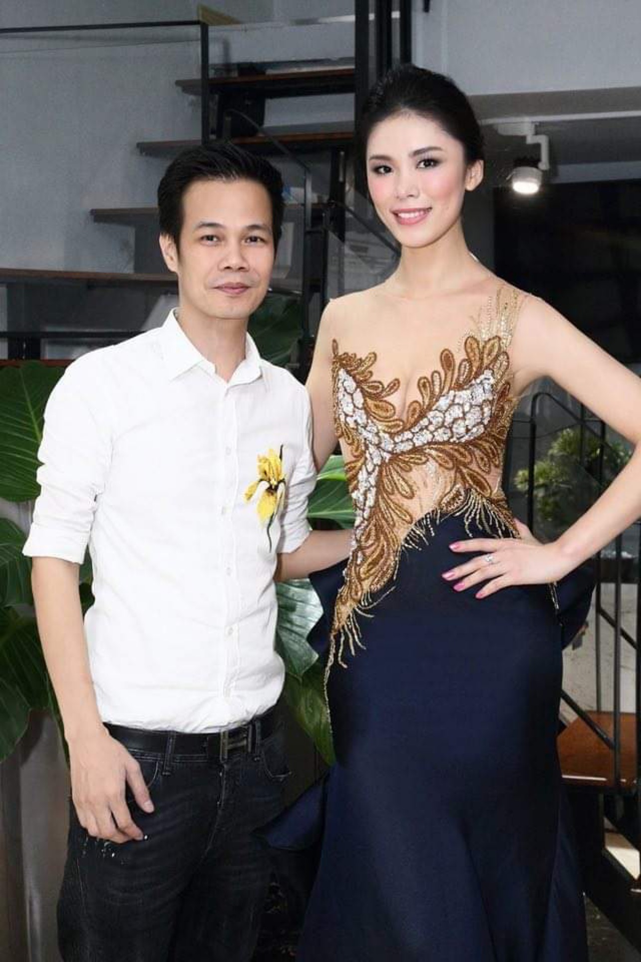 Hoàng Hải và Hoàn Vũ 2007 Mori Riyo.