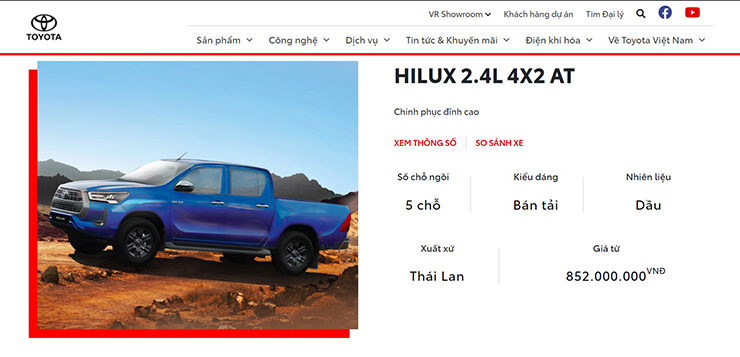 Toyota Hilux quay lại thị trường Việt Nam, giá mới tăng rất cao - 2