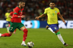 Bóng đá - Video bóng đá Morocco - Brazil: "Địa chấn" ngỡ ngàng, Casemiro ghi dấu ấn