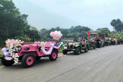 Tin tức trong ngày - Tạm giữ 6 xe Jeep trong đoàn xe rước dâu ở Thái Nguyên