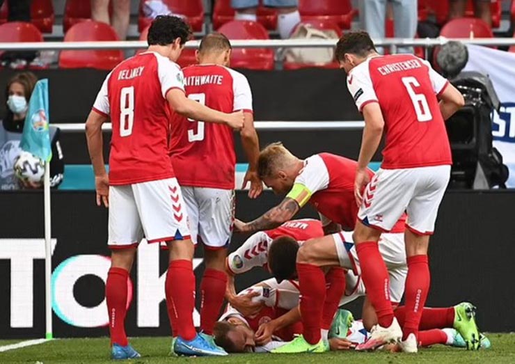 Sự việc gây rúng động của Eriksen ở vòng chung kết Euro 2020