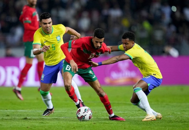Brazil bất ngờ thất bại trên sân Morocco