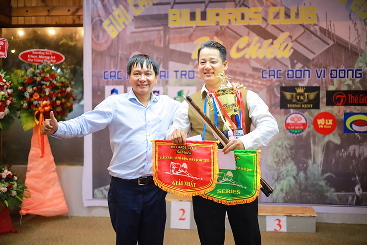 “Sư phụ” bi-a U70 đại náo Peri Cup, kỷ lục gia Minh Đông vô địch thể loại siêu khó - 5