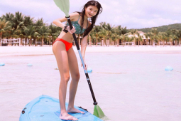 Làm đẹp - Con gái Trương Ngọc Ánh, Quyền Linh cao trên 1m7, xinh xuất sắc ở tuổi dậy thì