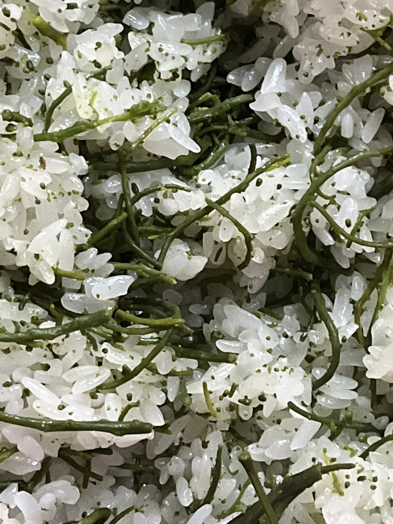 Loại hoa này có thể nấu cùng xôi để tăng thêm vị thơm, ngọt cho món ăn.