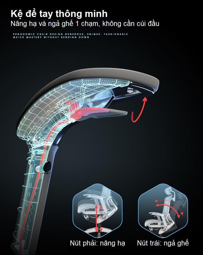Một chiếc ghế bảo vệ cột sống của dân văn phòng - 2