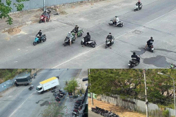 Pháp luật - CLIP: Cận cảnh "quái xế" liều mạng phá vòng vây công an