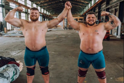 Thể thao - Cặp anh em ruột khỏe nhất hành tinh: Bồi bổ kiểu "ăn thùng uống vại"