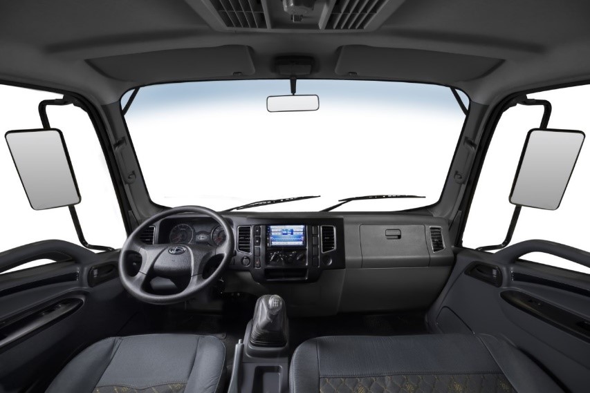 Tera350 với nội thất hiện đại, trang bị tiện nghi mang lại sự thoải mái cho người dùng