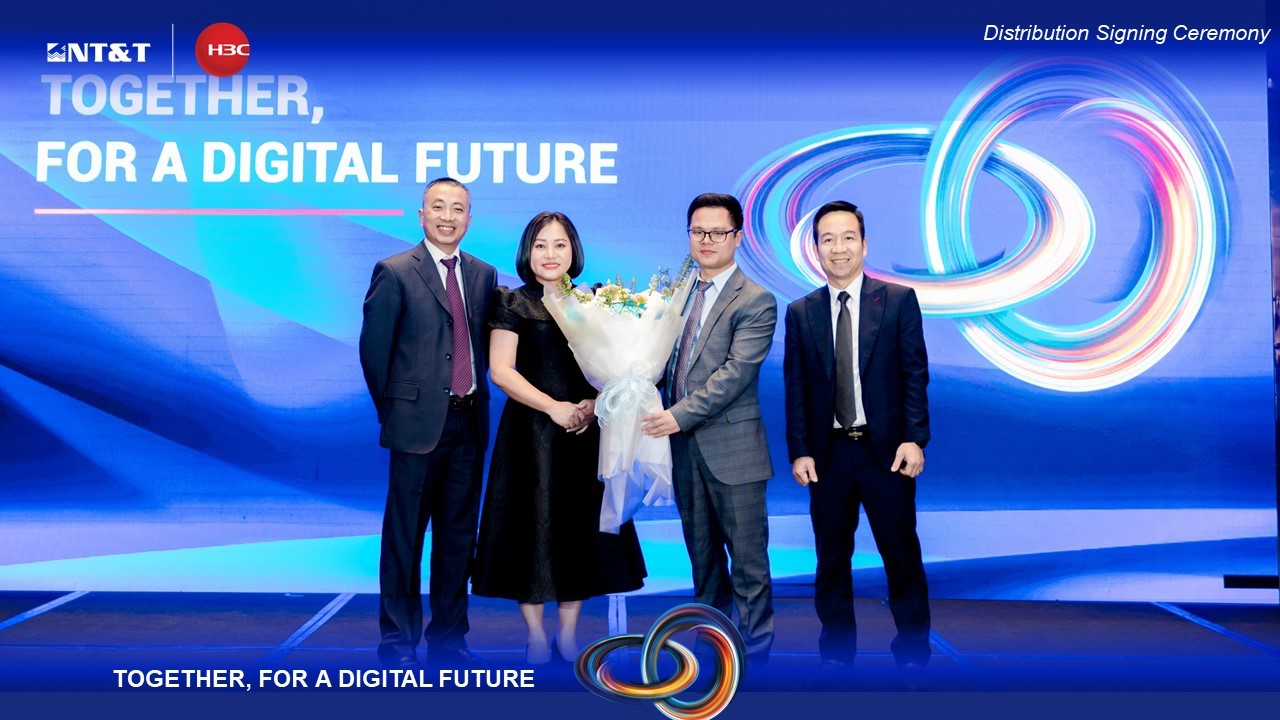 H3C và NT&T hợp tác, cung cấp nhiều giải pháp công nghệ mới cho doanh nghiệp Việt - 1