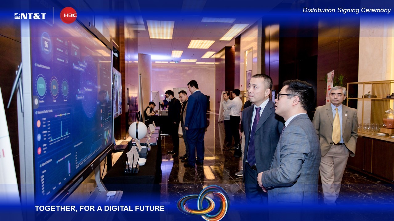 H3C và NT&T hợp tác, cung cấp nhiều giải pháp công nghệ mới cho doanh nghiệp Việt - 3