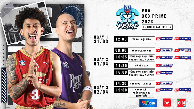 Chặng cuối bóng rổ VBA 3x3 Prime nhiều bất ngờ, trực tiếp trên VTVcab - 1