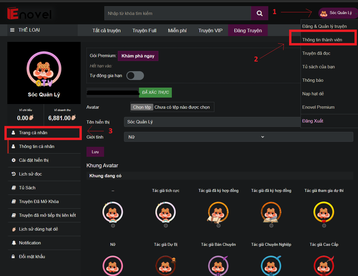 Đọc truyện online với Enovel - Thế giới truyện ngôn tình với nhiều tác phẩm nổi bật - 2