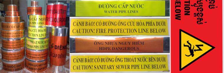 An Thịnh cung cấp đa dạng các loại băng cảnh báo cáp ngầm