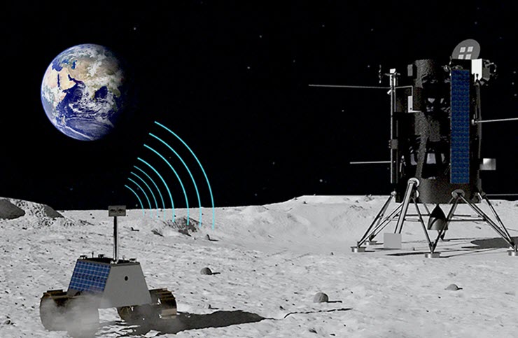 Kế hoạch đưa kết nối 4G lên mặt trăng sẽ được Nokia hoàn thành trong năm nay.