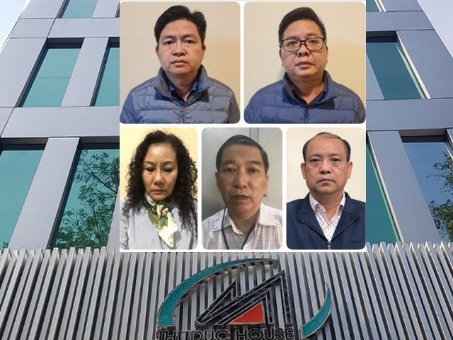 Các bị can trong vụ án