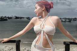 Thời trang - "Đại gia bất động sản" Hậu Giang lăng xê mốt áo "giăng tơ" độc đáo nhất?