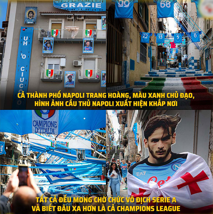 Mọi người đang mong chờ ngày Napoli trở lại với ngôi vô địch Serie A.