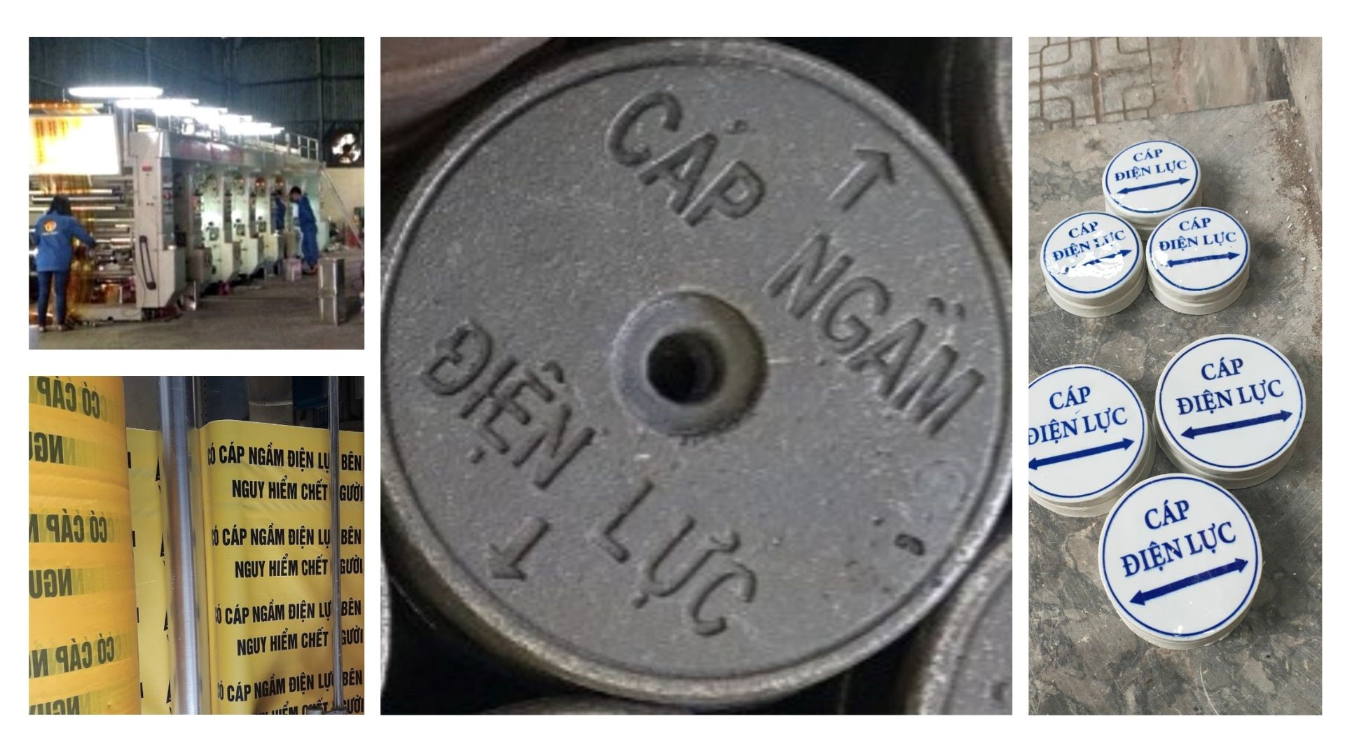 Công ty cung cấp đa dạng các loại mốc cảnh báo