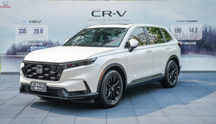 Cận cảnh Honda CR-V 2023 phiên bản giá &#34;hợp lý&#34; và tiết kiệm xăng - 4