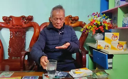 Ông Hiêm lựa chọn Nattospes để hỗ trợ phục hồi sau tai biến