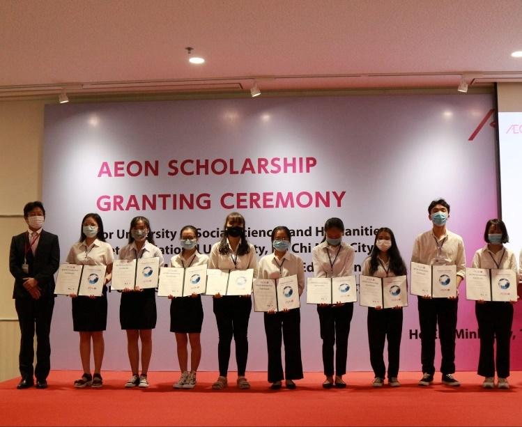 Quỹ học bổng AEON cho các sinh viên Việt Nam