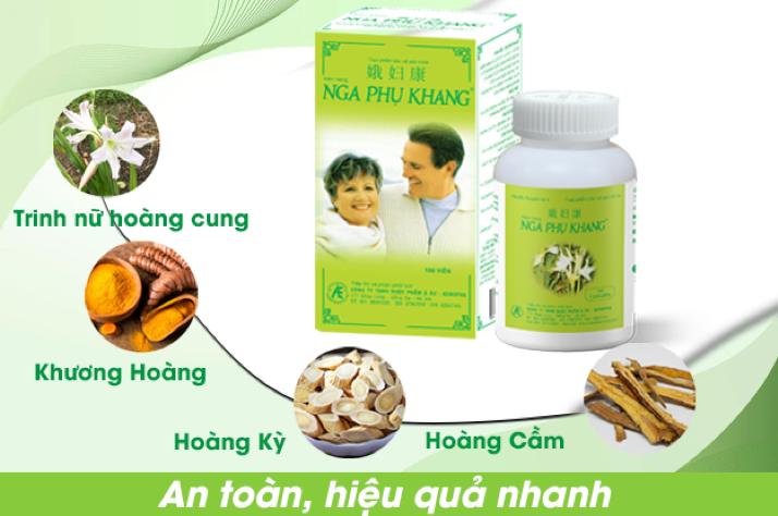Nga Phụ Khang giúp hỗ trợ điều trị và phòng ngừa bệnh u xơ tử cung