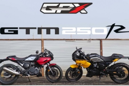 GPX GTM250R - mẫu cafe racer cực hiếm, chỉ 150 chiếc được bán ra