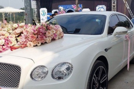 Dàn siêu xe hơn 20 tỷ đồng trong lễ ăn hỏi Quang Hải và Chu Thanh Huyền