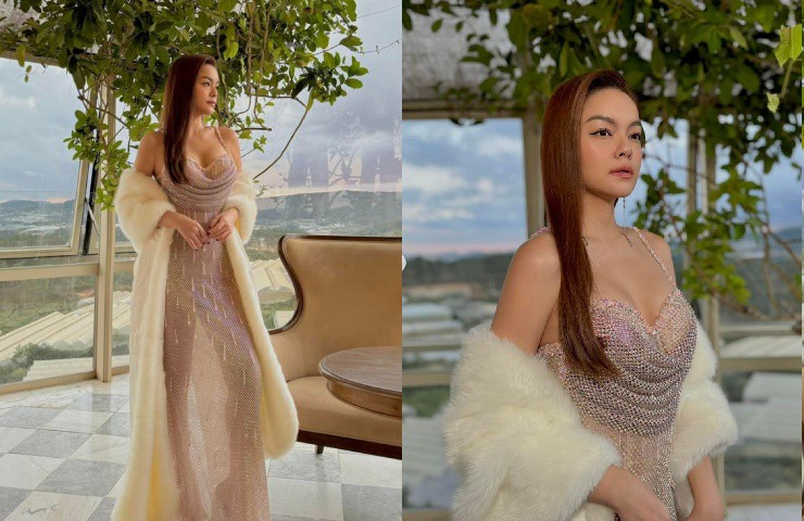 Phạm Quỳnh Anh là một trong những bà mẹ đơn thân nổi tiếng của showbiz Việt, cô vừa nhận về nhiều chú ý khi khoe vóc dáng "nữ thần" trong chiếc váy xuyên thấu quyến rũ. 
