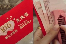 Cô gái nhận lì xì sau ăn đám cưới người yêu cũ, xem thứ bên trong liền khóc nức nở