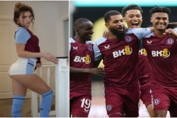 Bóng đá - Người đẹp hứa "làm điều nóng bỏng" nếu Aston Villa vô địch Ngoại hạng Anh
